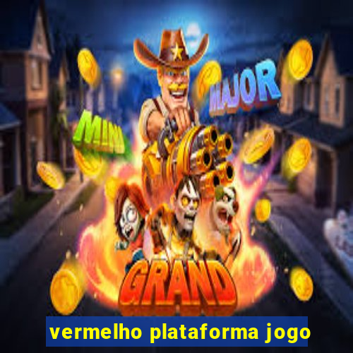 vermelho plataforma jogo